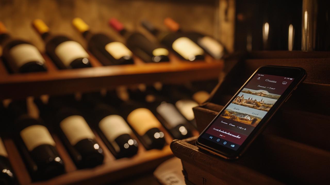 Gérez facilement votre cave à vin grâce à une application mobile innovante